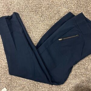 LOFT Navy Ankle Pants
